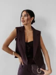 Komplet damski OLAVOGA MAJESTY 2025 brąz - maWer Fashion