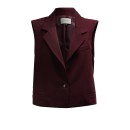 Komplet damski OLAVOGA MAJESTY 2025 bordo - maWer Fashion