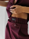 Komplet damski OLAVOGA MAJESTY 2025 bordo - maWer Fashion
