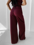 Komplet damski OLAVOGA MAJESTY 2025 bordo - maWer Fashion
