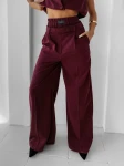 Komplet damski OLAVOGA MAJESTY 2025 bordo - maWer Fashion