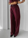Komplet damski OLAVOGA MAJESTY 2025 bordo - maWer Fashion