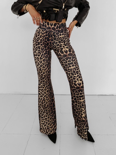 Spodnie damskie OLAVOGA CHICK ROAR 2025 panterka - maWer Fashion