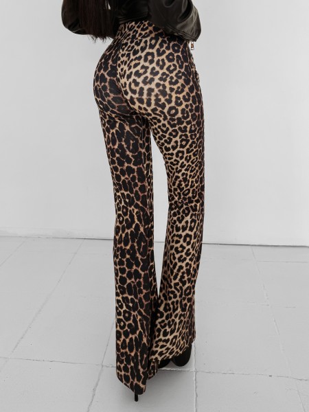 Spodnie damskie OLAVOGA CHICK ROAR 2025 panterka - maWer Fashion