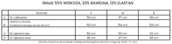 Bluzka damska OLAVOGA SAE 2025 ciemny szary - maWer Fashion