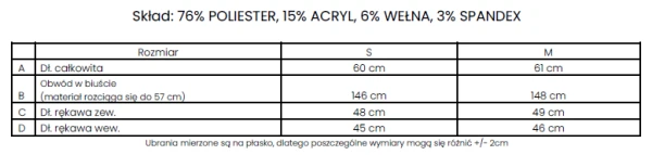Sweter damski OLAVOGA ZOTO 2025 czarny - maWer Fashion