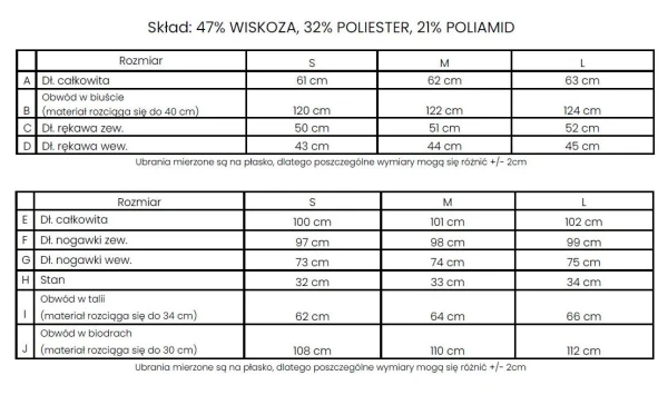 Komplet damski OLAVOGA LAROSE 2025 beż - maWer Fashion