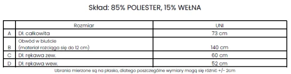Bluza damska OLAVOGA OATWOOD 2025 czarna - maWer Fashion
