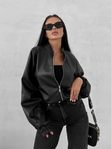 Kurtka damska OLAVOGA SOFT SHADOW 2025 czarna - maWer Fashion