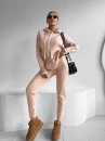 Komplet damski OLAVOGA LAROSE 2025 beż - maWer Fashion