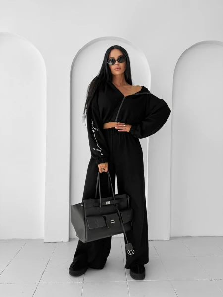 Komplet damski OLAVOGA MISTY LANE czarny - maWer Fashion