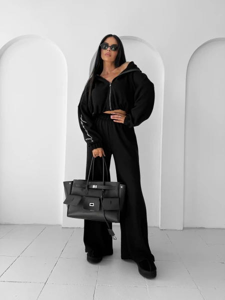 Komplet damski OLAVOGA MISTY LANE czarny - maWer Fashion