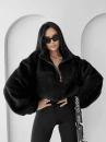 Bluza damska OLAVOGA OATWOOD 2025 czarna - maWer Fashion