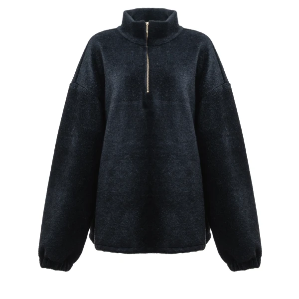 Bluza damska OLAVOGA OATWOOD 2025 czarna - maWer Fashion