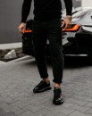 Spodnie jeansowe męskie OLVOGA RAVIS 2025 czarne - maWer Fashion
