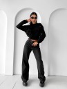 Bluza damska OLAVOGA RHAELLA 2025 czarna - maWer Fashion