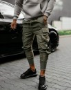 Spodnie męskie OLAVOGA FLYNN 2025 khaki - maWer Fashion