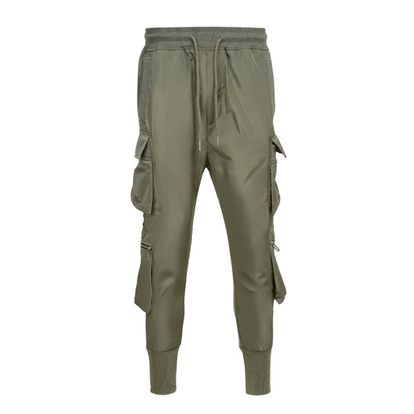 Spodnie męskie OLAVOGA FLYNN 2025 khaki - maWer Fashion