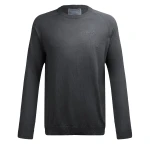 Sweter męski OLAVOGA MEW 2025 czarny - maWer Fashion