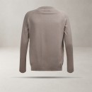 Sweter męski OLAVOGA MEW 2025 ciemny beżowy - maWer Fashion