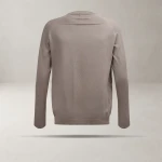 Sweter męski OLAVOGA MEW 2025 ciemny beżowy - maWer Fashion