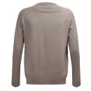 Sweter męski OLAVOGA MEW 2025 ciemny beżowy - maWer Fashion