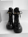 Buty workery damskie OLAVOGA DICE 2025 czarne - mawershop