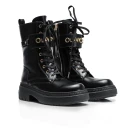 Buty workery damskie OLAVOGA DICE 2025 czarne - mawershop