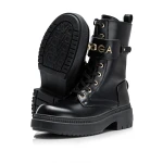 Buty workery damskie OLAVOGA DICE 2025 czarne - mawershop