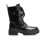 Buty workery damskie OLAVOGA DICE 2025 czarne - mawershop