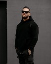 Bluza męska OLAVOGA ZAER 2025 czarna - maWer Fashion