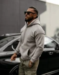 Bluza męska OLAVOGA ZAER 2025 szara - maWer Fashion