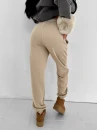Spodnie damskie OLAVOGA DEWDROP 2025 beż - maWer Fashion