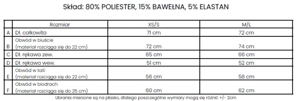 Body damskie OLAVOGA RAINSPELL 2025 czarne - maWer Fashion