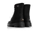 Buty damskie workery OLAVOGA PASSY 2025 czarne - mawershop.pl