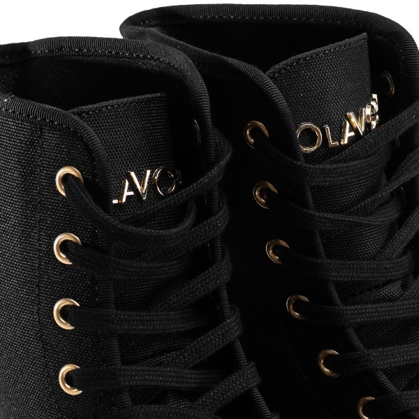 Buty damskie workery OLAVOGA PASSY 2025 czarne - mawershop.pl