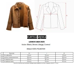 Kurtka męska OLAVOGA LENNOX MEN 2025 camel - MaWer Fashion