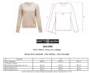 Sweter damski OLAVOGA ZAIO 2025 beż - maWer Fashion