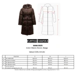 Kurtka damska OLAVOGA SIING 2025 czarna - maWer Fashion