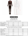 Komplet damski OLAVOGA MOCHA DESERT 2025 ecru - maWer Fashion