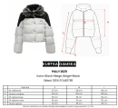 Kurtka damska OLAVOGA PULLY 2025 beż z czarnym - maWer Fashion