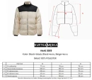 Kurtka męska OLAVOGA VAAS 2025 czarna z ecru - maWer Fashion