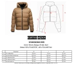 Zimowa kurtka męska OLAVOGA SPARKNOING 2025 czerwona - maWer Fashion