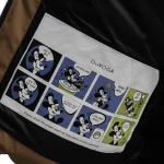 Zimowa kurtka męska OLAVOGA SPARKNOING 2025 beż - maWer Fashion
