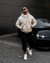 Bluza męska OLAVOGA EVLO 2025 beż - maWer Fashion