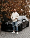 Sweter męski OLAVOGA FOLNEL 2025 ecru - maWer Fashion