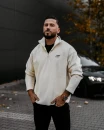 Bluza polarowa męska OLAVOGA LUMIS 2025 ecru - maWer Fashion
