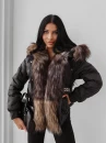 Zimowa kurtka damska OLAVOGA RAURE 2025 czarna - maWer Fashion