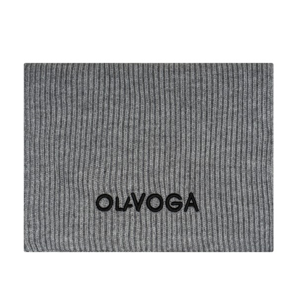 Szalik męski OLAVOGA VIVAMITO 2025 szary - maWer Fashion
