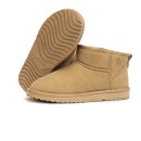 Śniegowce damskie OLAVOGA CRUSHY 2025 beż  - maWer Fashion